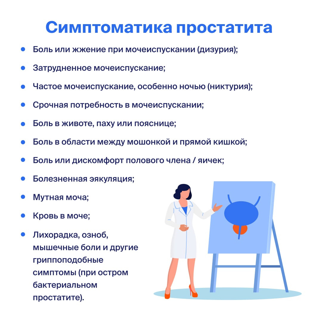 Тактичное лечение простатита. Женщина врач
