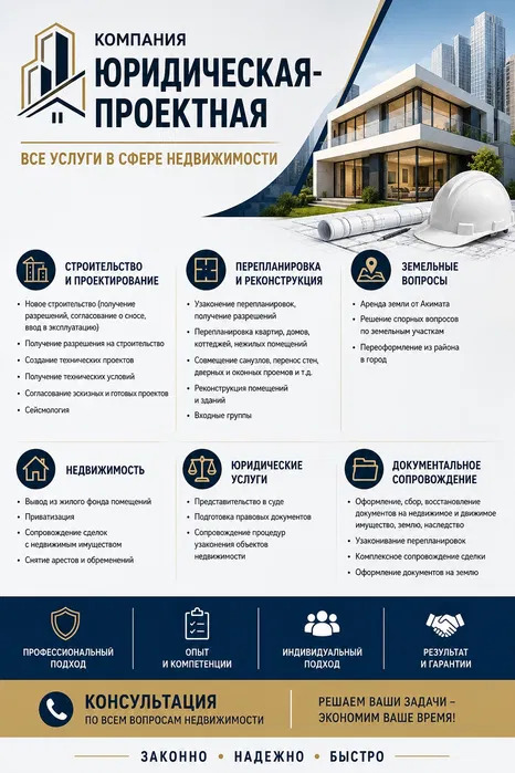 Оформление земли, домов, квартир. Все услуги в одном месте