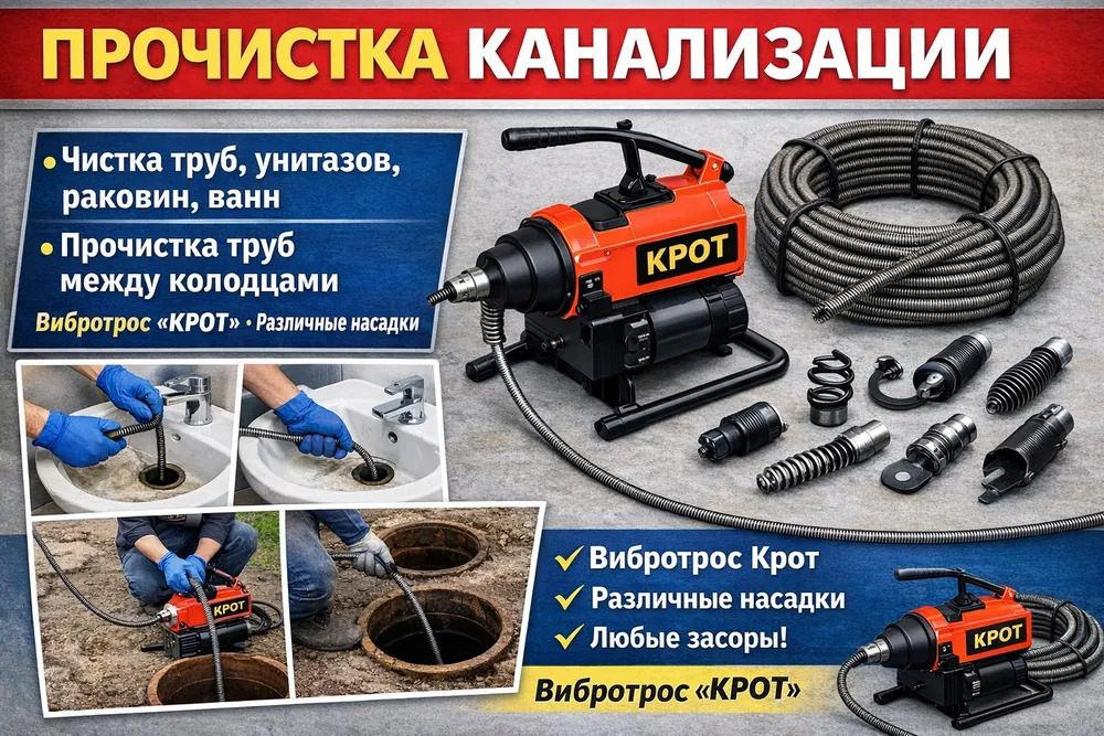 Прочистка канализации Сантехник Чистка труб Устранение Засора Костанай